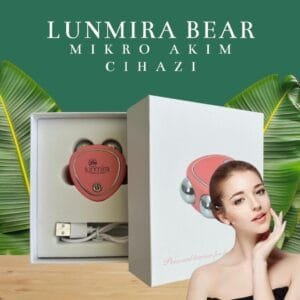 LUNMİRA BEAR 02 PINK  Mikro Akım & Anti-Shock System & Yüz Germe Cihaz - Görsel 4